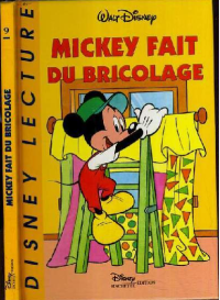 Image of Mickey fait du bricolage